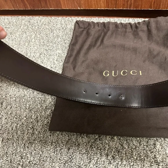 Gucci leather Belt